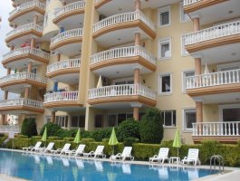 130m2 fully furnished 2 + 1 residence apartment in Alanya Mahmutlar