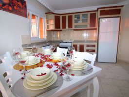  2 + 1 full furnished luxury residence in Alanya Mahmutlar