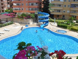 2 + 1 furnished apartment for sale in Mahmutlar
