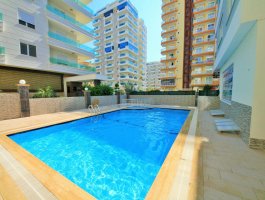 1 + 1 furnished apartment in Mahmutlar Alanya.